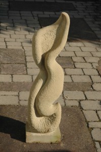 Freie Skulptur aus Sandstein    